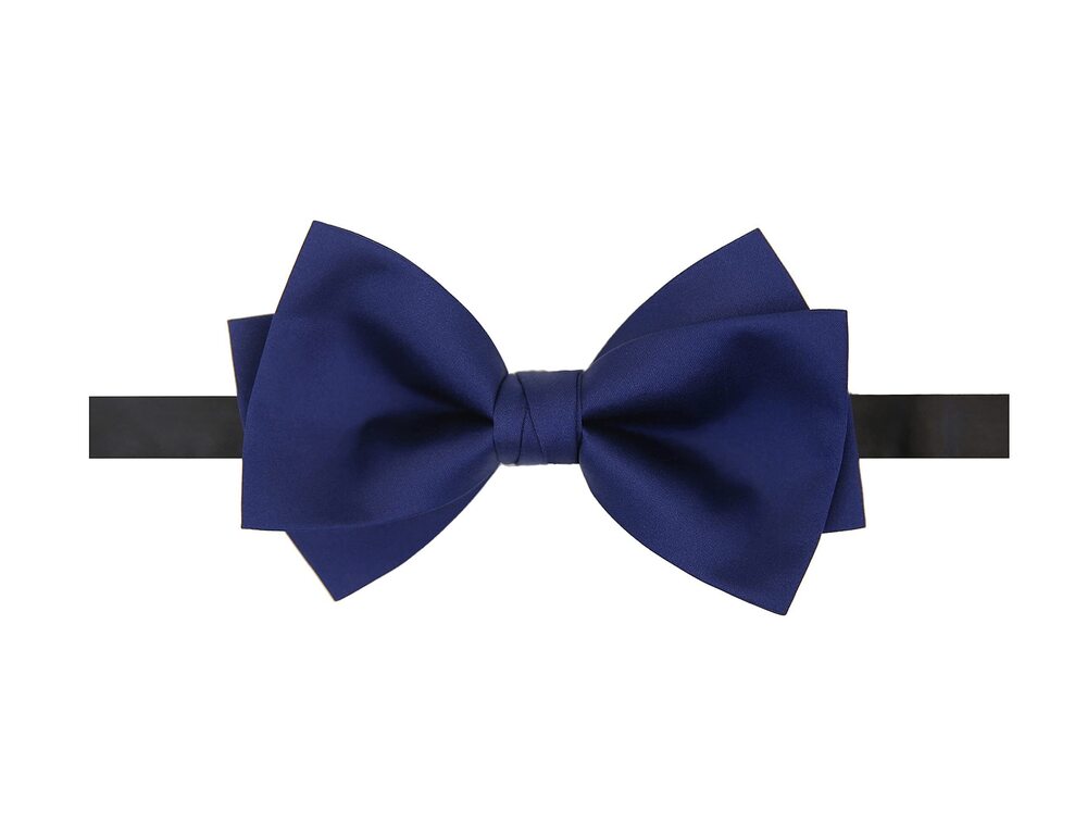 9334 Accessory Double Layers Classic Adjustable Pre-Tied Bow Tie Suit